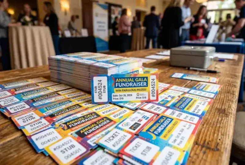 Raffle Ticket Printing