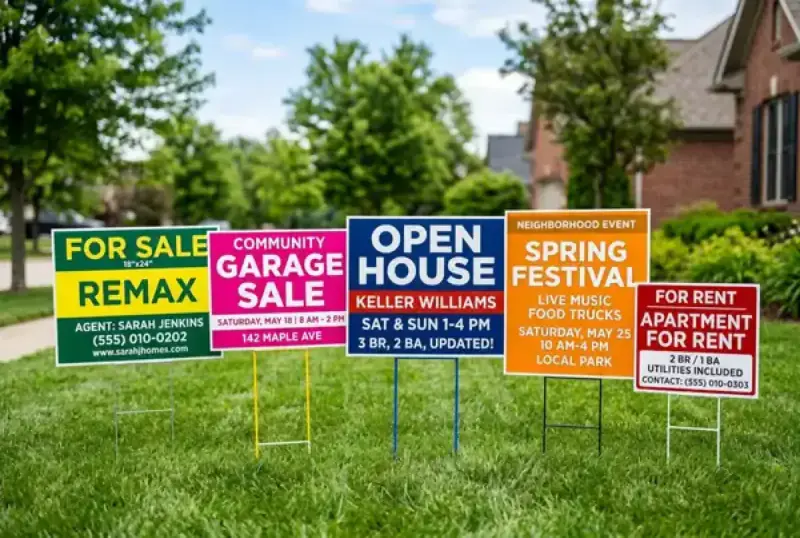 Yard Sign Design Tips